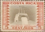 Sellos del Mundo : America : Costa_Rica : Intercambio dm1g2 0,20 usd 5 cents. 1954