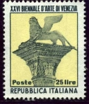 Stamps Italy -  26 bienale de arte a Venecia