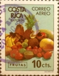 Stamps Costa Rica -  Intercambio nfxb 0,20 usd 10 cents. 1980
