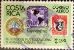 Sellos de America - Costa Rica -  Intercambio nfb 0,20 usd 1 colon 1976