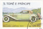 Sellos de Africa - Santo Tom y Principe -  MERCEDES CABRIOLET 1924