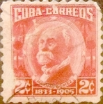 Stamps Cuba -  Intercambio 0,20 usd 2 cent. 1954