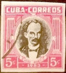 Stamps Cuba -  Intercambio 0,20 usd 5 cents. 1983