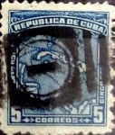 Sellos del Mundo : America : Cuba : Intercambio 0,20 usd 5 cents. 1914