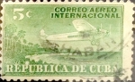 Stamps Cuba -  Intercambio 0,20 usd 5 cents. 1931