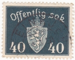 Stamps : Europe : Norway :  ESCUDO DE ARMAS