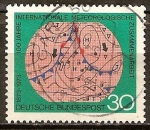 Sellos de Europa - Alemania -  Cent de la Organización Meteorológica Internacional.