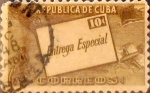 Sellos de America - Cuba -  Intercambio 0,25 usd 10 cents. 1945