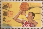 Stamps Cuba -  Intercambio cxrf3 0,20 usd 13 cents. 1974