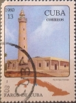 Stamps Cuba -  Intercambio 0,20 usd 13 cents. 1980