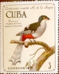 Stamps Cuba -  Intercambio 0,45 usd 3 cents. 1971