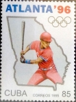 Stamps Cuba -  Intercambio 1,50 usd 85 cents. 1995