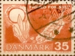 Stamps : Europe : Denmark :  Intercambio 0,20 usd 35 ore 1963