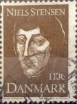 Stamps : Europe : Denmark :  Intercambio 0,20 usd 1 krone 1969