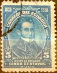 Sellos del Mundo : America : Ecuador : Intercambio 0,20 usd 5 cents. 1920