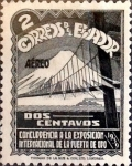 Stamps Ecuador -  Intercambio 0,20 usd 2 cents. 1939