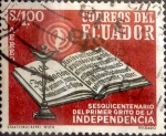 Sellos de America - Ecuador -  Intercambio 0,20 usd 1 Sucre 1959
