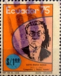 Stamps Ecuador -  Intercambio 0,20 usd 1 sucre 1976