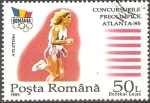 Stamps Romania -  JUEGOS  OLÌMPICOS  DE  VERANO.  ATLANTA  1995.  ATLETISMO  EN  PISTA.
