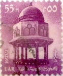 Stamps Egypt -  Intercambio 0,75 usd 55 miles. 1972