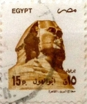 Stamps Egypt -  Intercambio 0,20 usd 15 piastras 1993