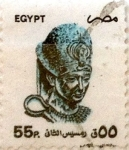Stamps Egypt -  Intercambio 0,65 usd 55 piastras 1993