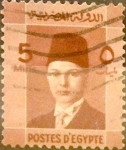 Stamps : Africa : Egypt :  Intercambio 0,20 usd 5  miles. 1937