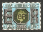 Stamps United Kingdom -  829 - 25 anivº de la subida al trono de Elizabeth II