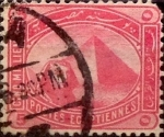 Stamps Africa - Egypt -  Intercambio 0,20 usd 5 miles. 1888