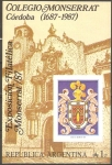 Stamps Argentina -  EXPOSICIÒN  FILATÈLICA  MONSERRAT /87. 