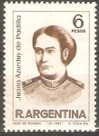 Stamps Argentina -  MUJERES  ARGENTINAS  FAMOSAS.  JUANA  AZURDUY  DE  PADILLA,  SOLDADO.