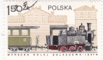 Sellos de Europa - Polonia -  TREN A VAPOR