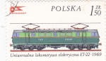 Stamps Poland -  LOCOMOTORA ELECTRICA
