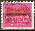 Stamps Germany -  300a Aniv de la muerte de Heinrich Schütz (compositor).