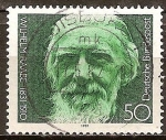 Stamps Germany -  150a Aniv Nacimiento de Wilhelm Raabe (poeta).