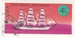 Stamps Poland -  FRAGATA 