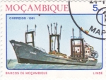 Stamps Mozambique -  LINDE -BARCO DE MOZAMBIQUE