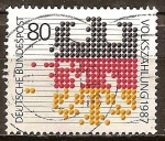 Sellos de Europa - Alemania -  1987 censo.