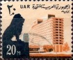 Stamps Egypt -  Intercambio 0,20 usd 20 miles. 1964