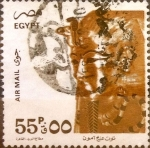 Stamps : Africa : Egypt :  Intercambio 0,95 usd 55 piastras 1993
