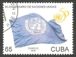 Stamps Cuba -  3495 - 50 anivº de Naciones Unidas