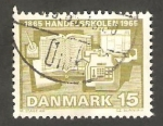 Stamps Denmark -  438 - Centº de la escuela comercial de Aarhus
