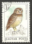 Stamps Hungary -  2952 - Búho