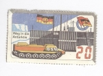 Stamps Germany -  En la distacia,La Antártida