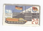 Sellos de Europa - Alemania -  En la distacia,La Antártida