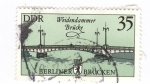 Stamps Germany -  Puente de Weidendammer