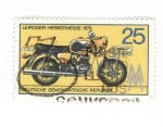 Stamps Germany -  Feria de otoño de Leipzig 1975
