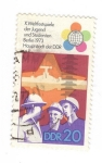 Sellos de Europa - Alemania -  X Festival mundial de la juventud y los estudiantes