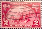 Stamps United States -  Intercambio 2,25 usd 2  cents. 1924