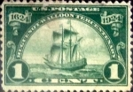 Stamps United States -  Intercambio 3,25 usd 1 cents. 1924